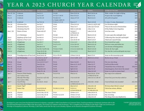 三代經課2023|教會年三代經文 乙年（Church Year Calendar Series B 202